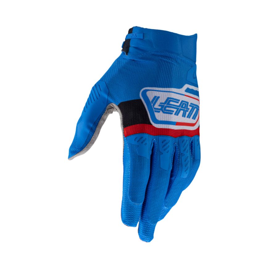 LEATT Gants cross Leatt 2.5 X-FLOW 2025 — noir, bleu, rouge et blanc