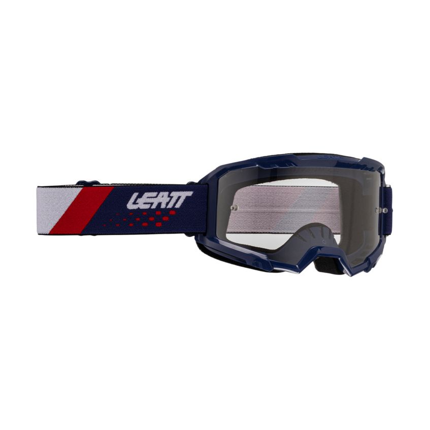 LEATT Masque cross Leatt VIZION 2.5 2025 — bleu, rouge et blanc