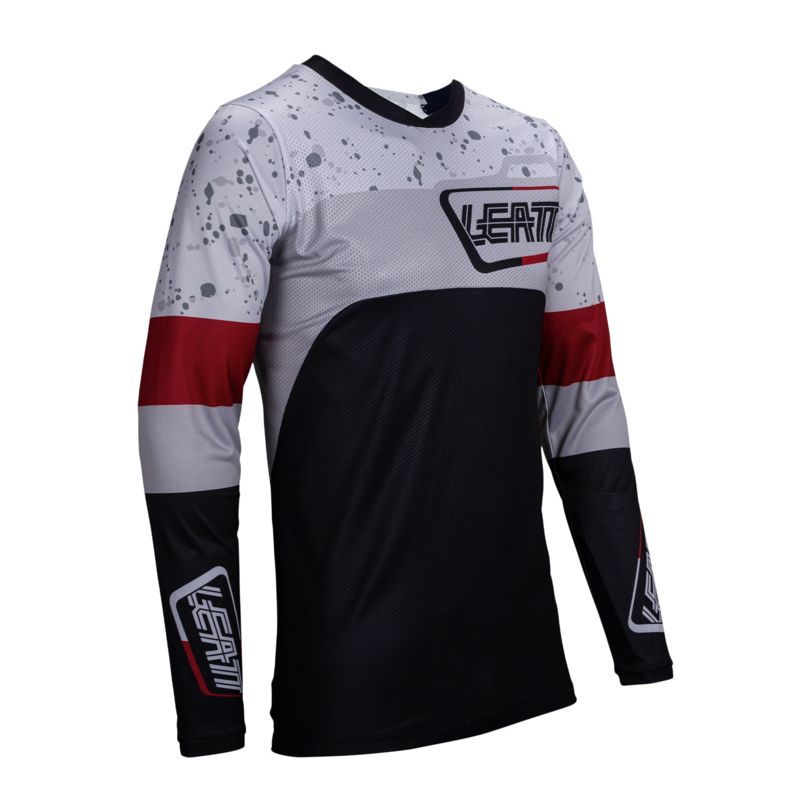 LEATT Maillot enduro Leatt 4.5 ENDURO 2025 — noir, gris et rouge