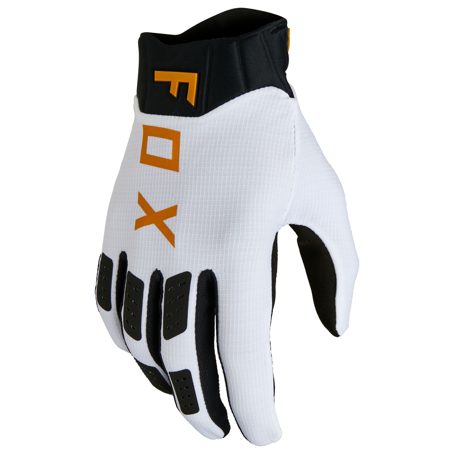 Gants cross Fox FLEXAIR - WHITE BLACK 2023