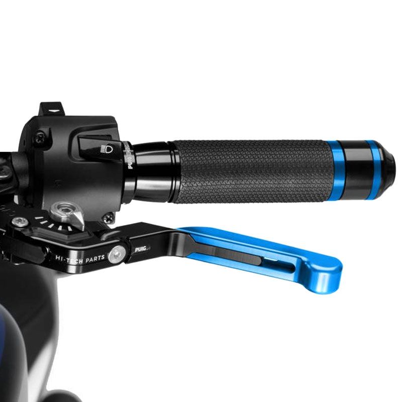 Levier d'embrayage Puig rabattable extensible 3.0 Bleu