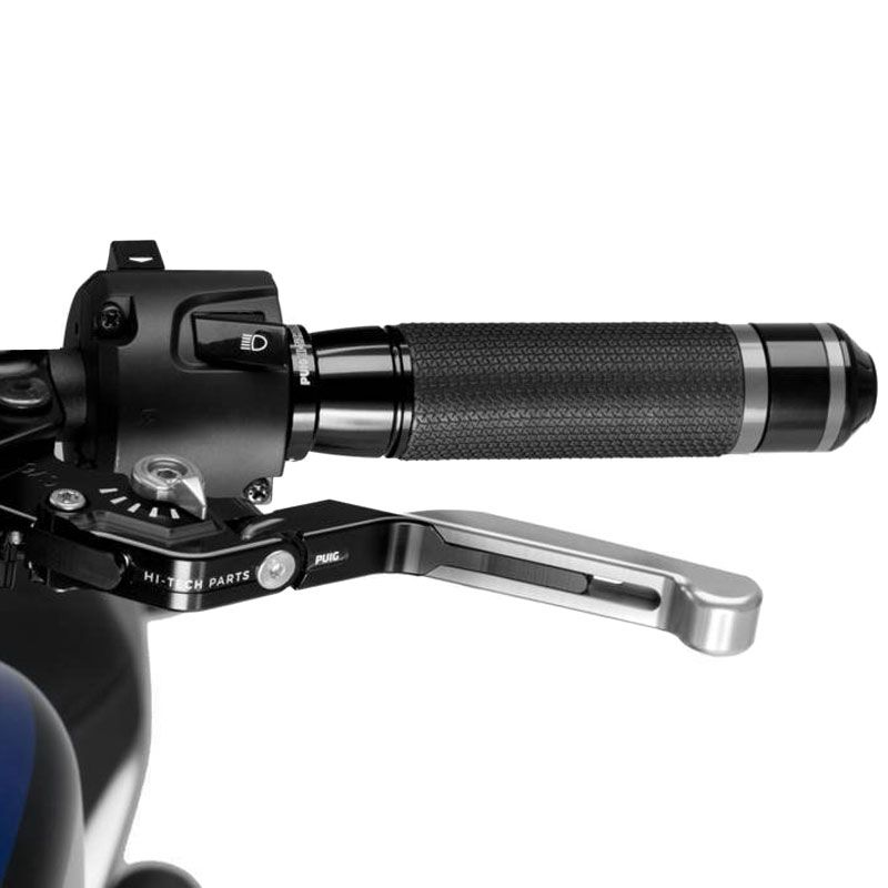 Levier d'embrayage Puig rabattable extensible 3.0 Argent
