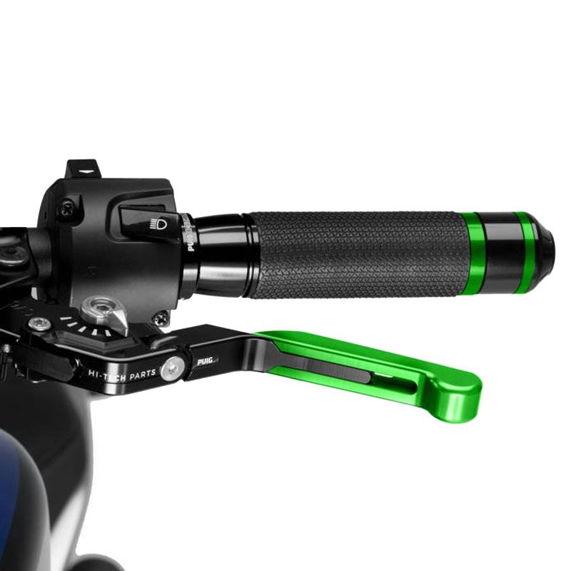 Levier d'embrayage Puig rabattable extensible 3.0 Vert