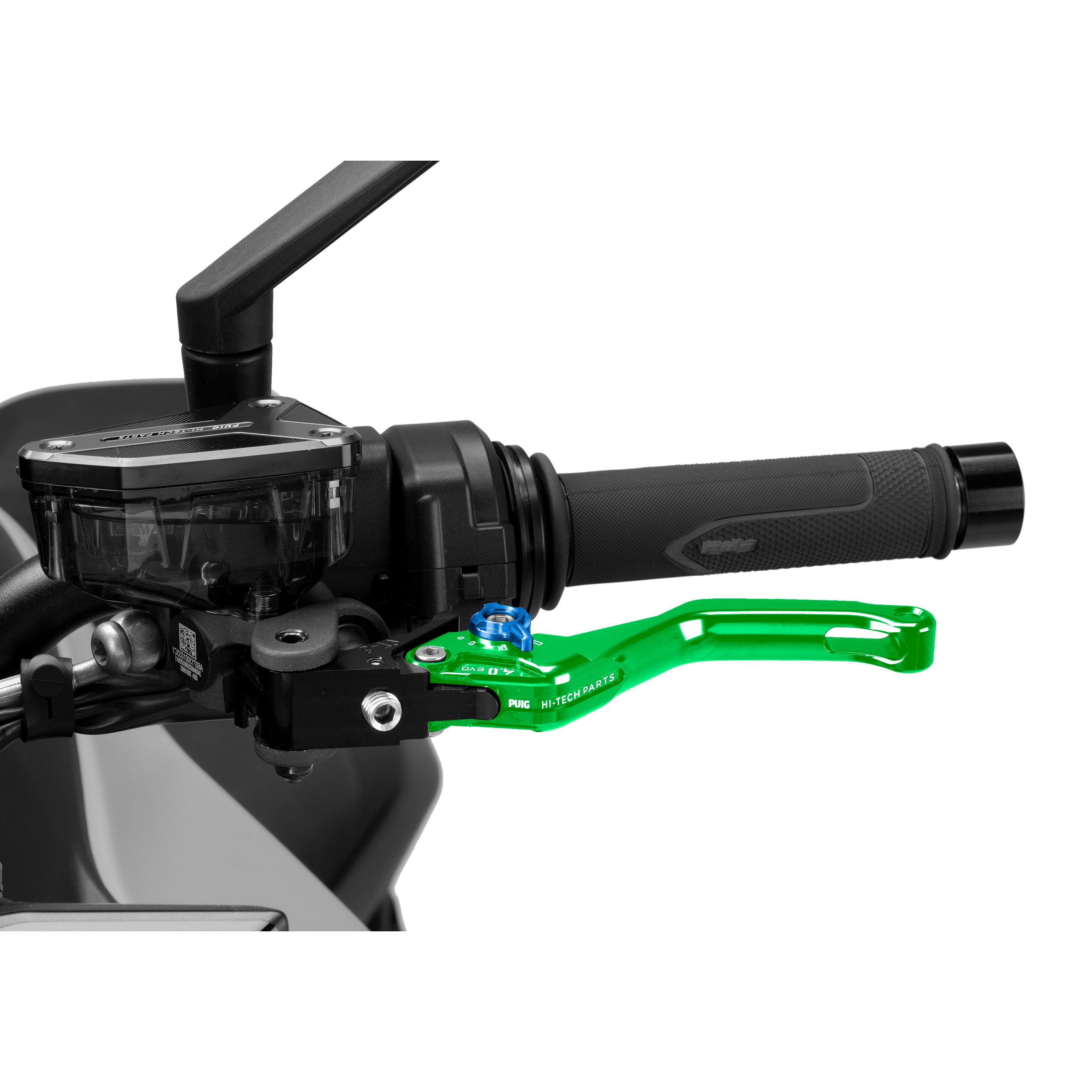 Levier d'embrayage Puig court 4.0 Vert
