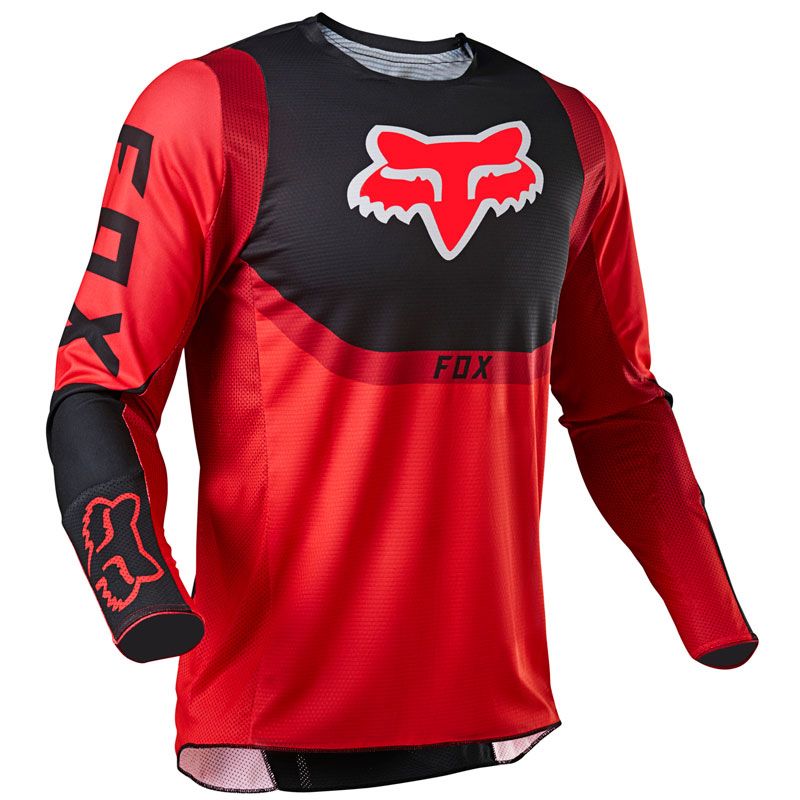 Maillot cross Fox 360 VOKE FLUO RED Tenues complètes