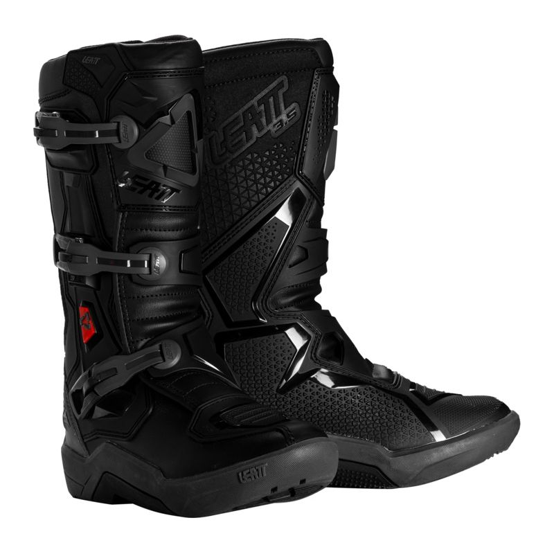 LEATT Bottes cross Leatt 3.5 JUNIOR — noir