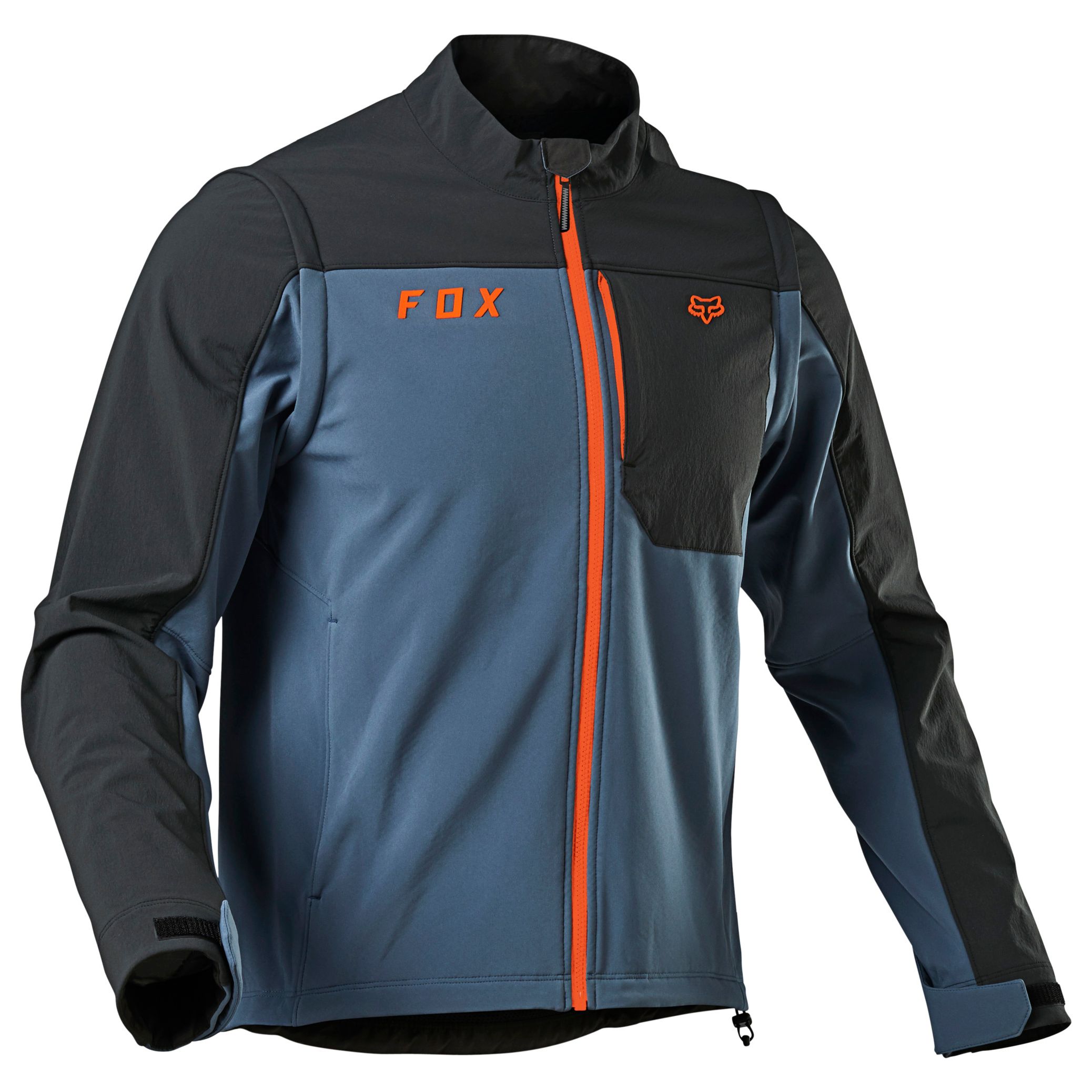Veste enduro Fox LEGION SOFTSHELL - BLUE STEEL - Veste enduro - Motoblouz.com