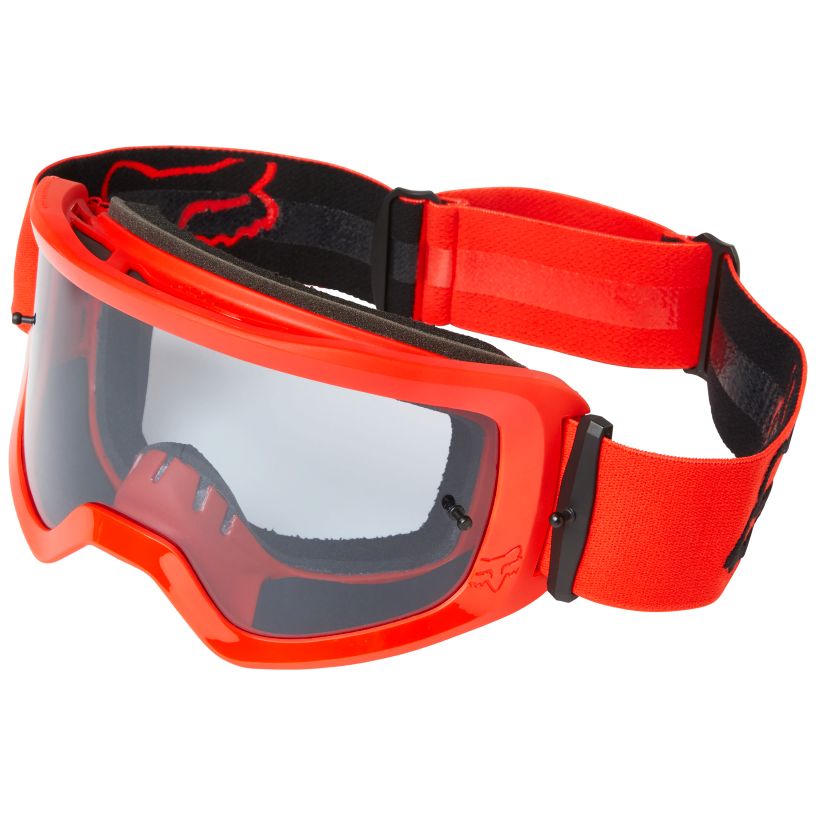 Image of Masque cross Fox MAIN STRAY - FLUO RED 2023