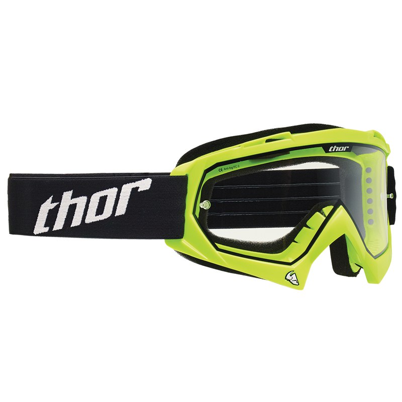 Masque Cross Thor Youth Enemy - Vert Fluo -
