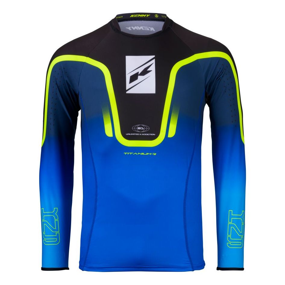Maillot cross Kenny MAILLOT TITANIUM 2025