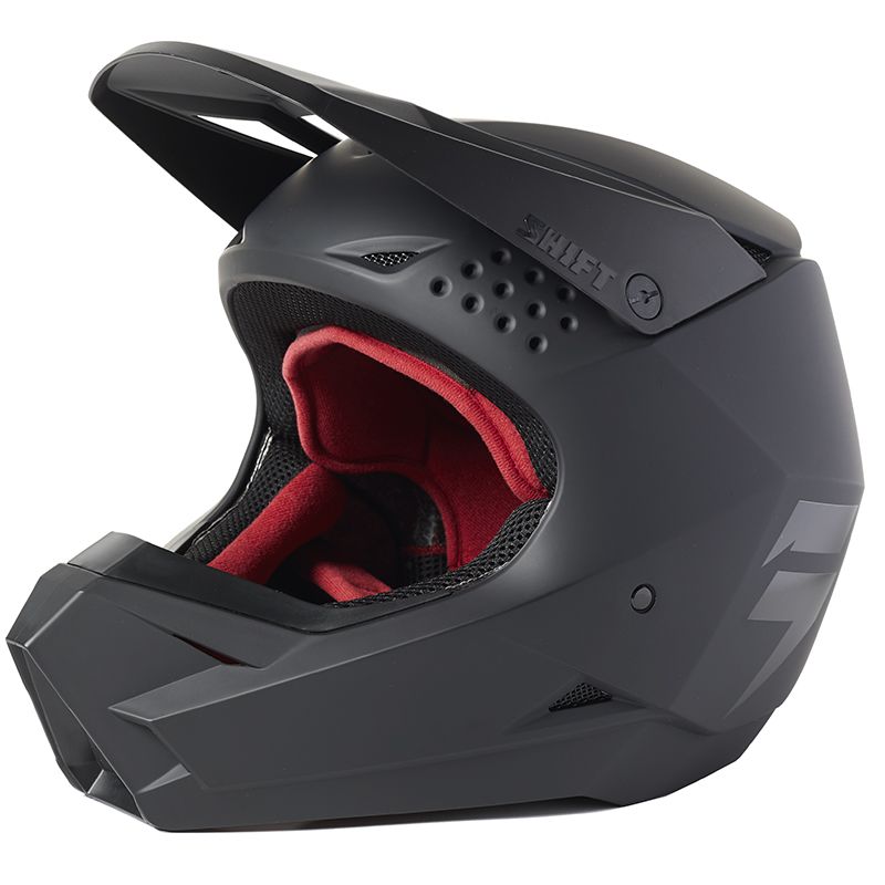 Casque cross Shift WHITE LABEL BLAC MATT BLACK 2021