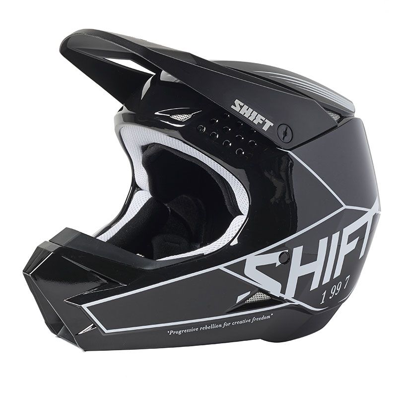 Casque cross Shift WHITE LABEL BLISS BLACK / WHITE 2021