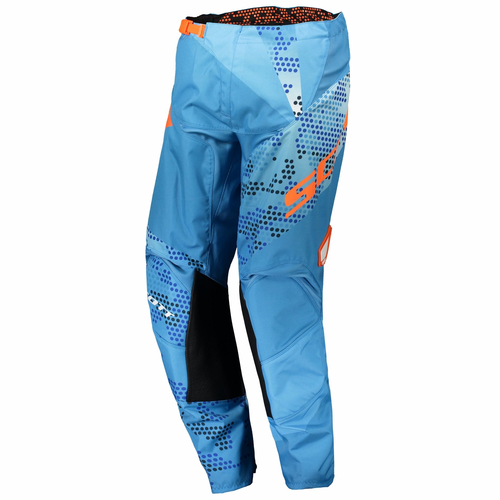 Pantalon Cross Scott 350 Race Junior - Bleu Orange -