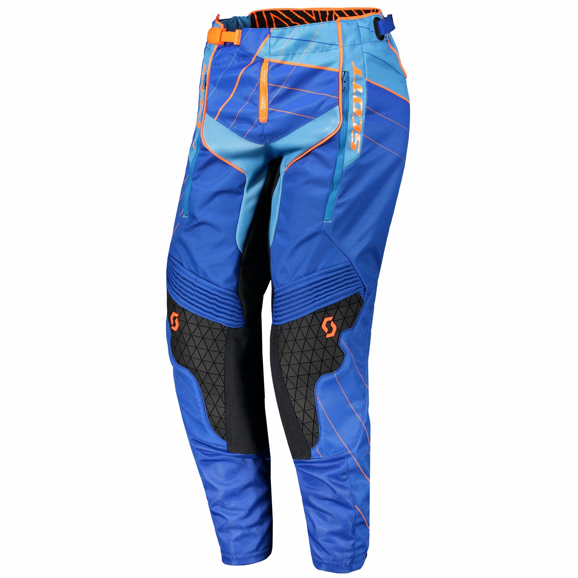 Pantalon Cross Scott Enduro - Bleu Orange -