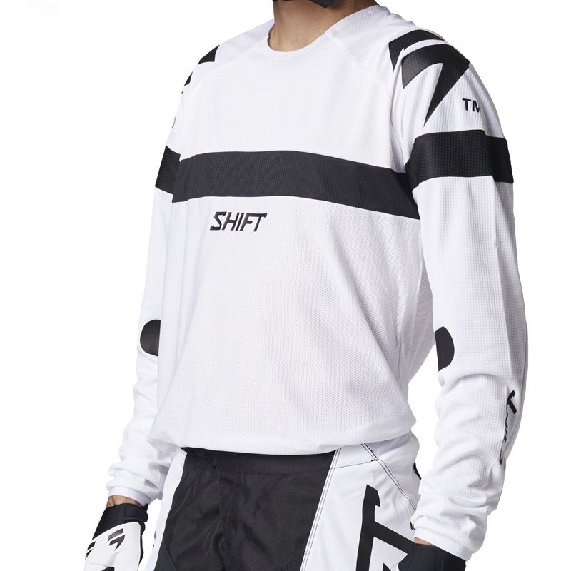 Maillot cross Shift WHITE LABEL VOID WHITE / BLACK 2021