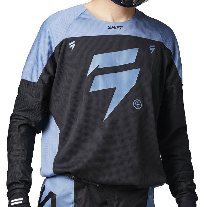 Maillot cross Shift WHITE LABEL TRAC OVERDYED 2021