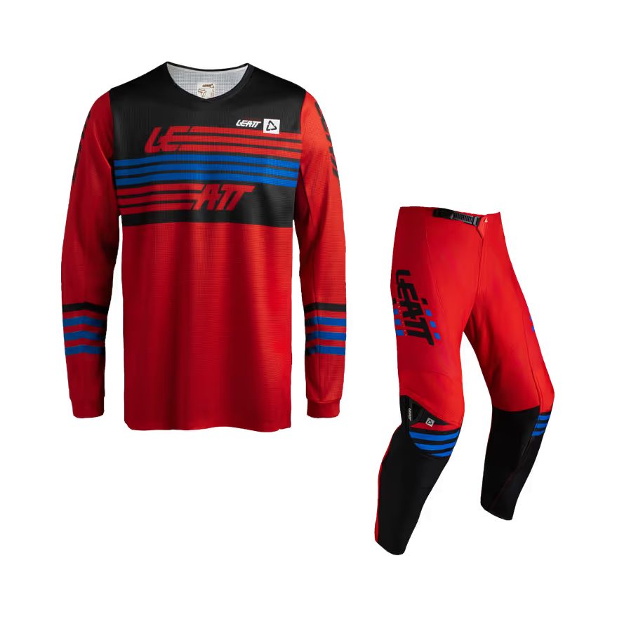 Tenue cross Leatt 3.5 RIDE KIT MAILLOT+PANTALON JUNIOR STRIPES 2027