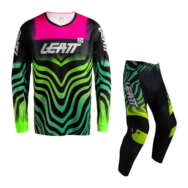 Tenue cross Leatt 3.5 RIDE KIT MAILLOT+PANTALON JUNIOR TIGER 2027