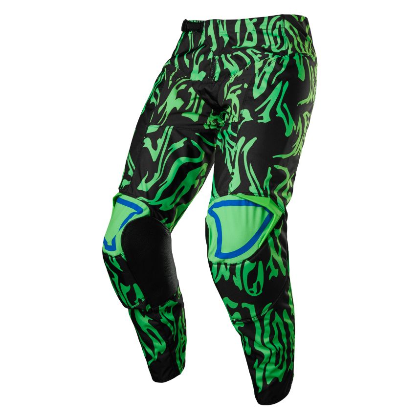 Pantalon cross Fox 180 PERIL - FLUO GREEN 2023