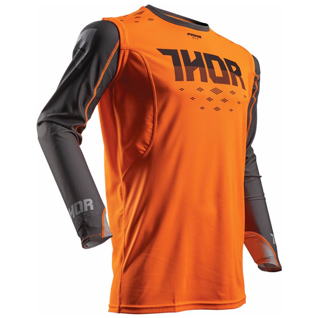 Maillot Cross Thor Prime Fit Rohl - Orange Gris -