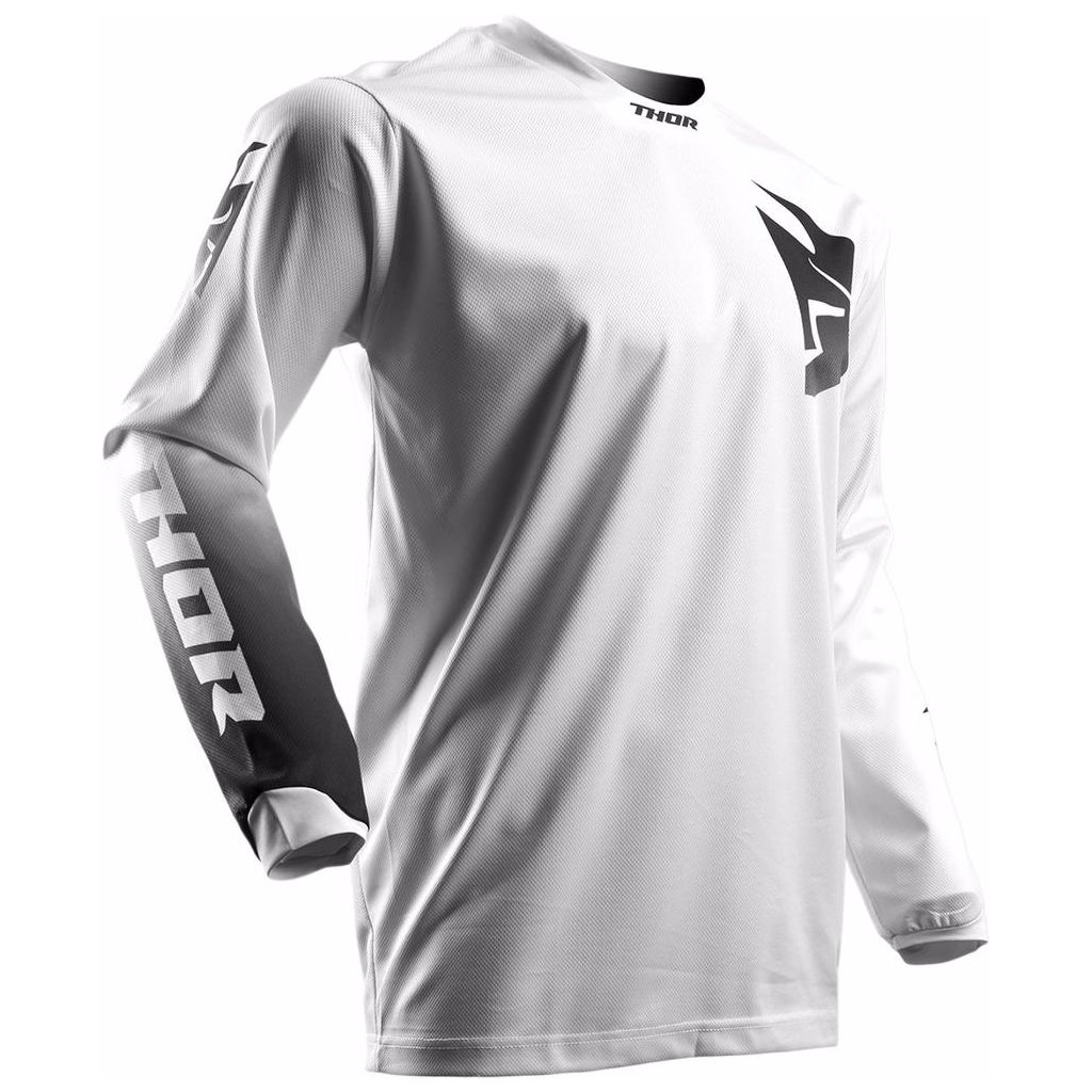 Maillot Cross Thor Pulse Blackout - Blanc -