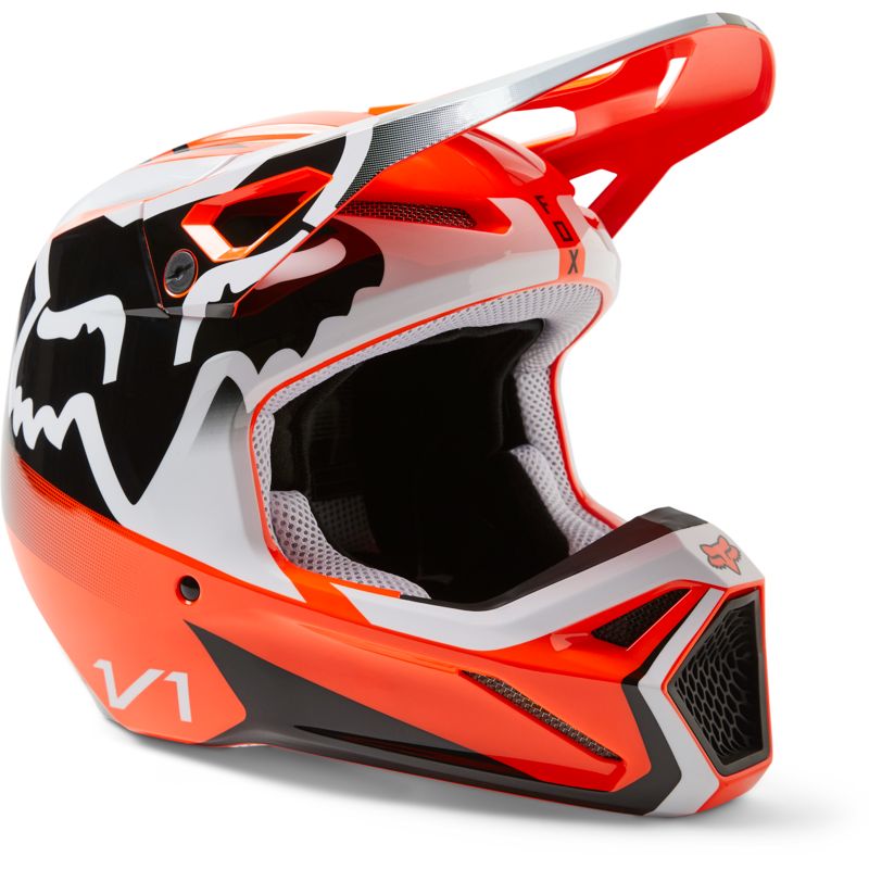 Casque cross Fox YOUTH V1 LEED - ENFANT