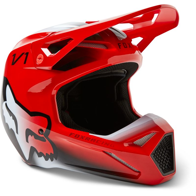Image of Casque cross Fox YOUTH V1 TOXSYK - ENFANT