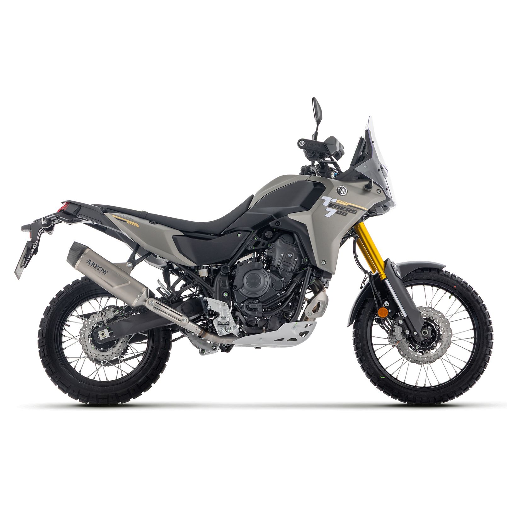 Silencieux Arrow INDY RACE EVO EMBOUT CARBONE