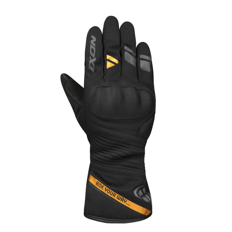 IXON Gants Ixon PRO MIDGARD LADY — noir et or