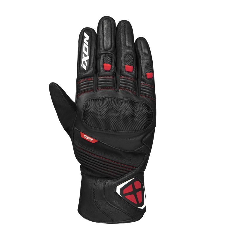 IXON Gants Ixon PRO HAWKER — noir et rouge