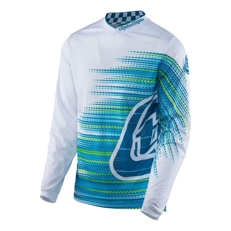 Maillot Cross Troylee Design Gp Air Electro White