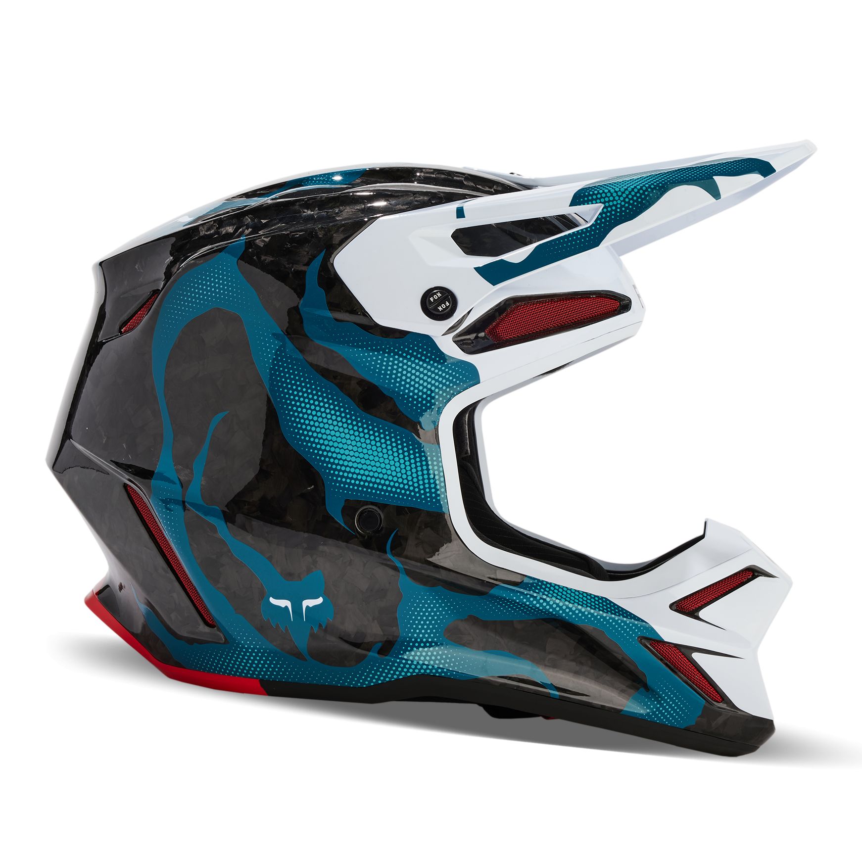 Image of Casque cross Fox V3 RS WITHERED 2023
