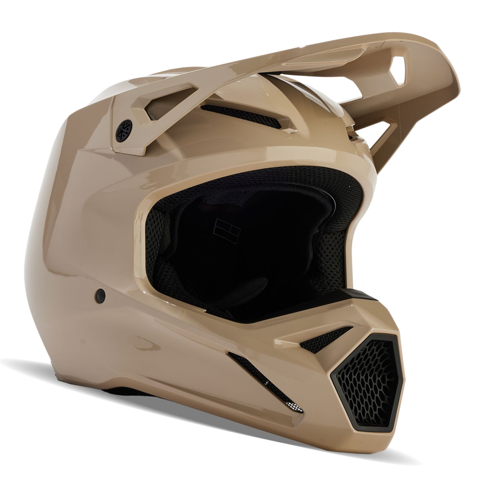 Casque cross Fox V1 - SOLID 2024