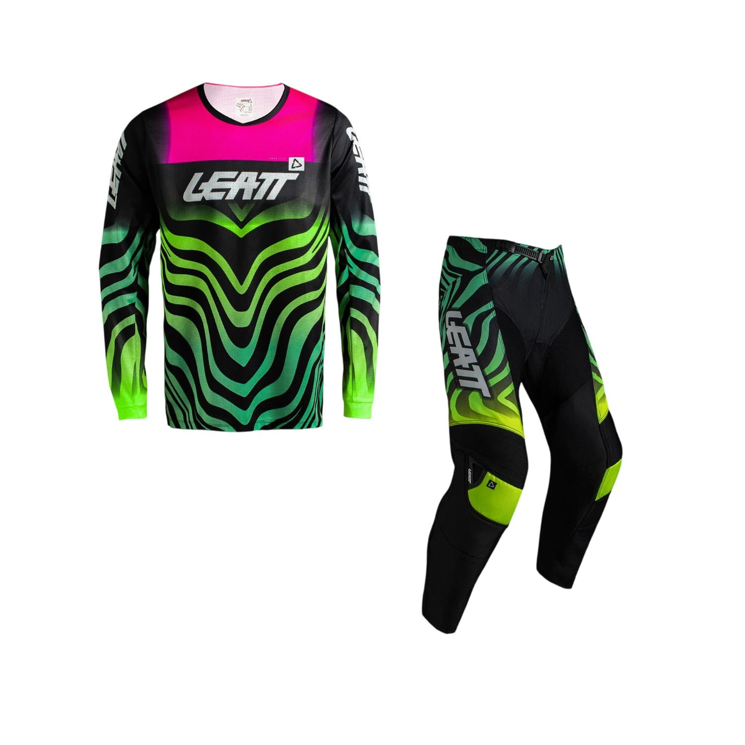 Tenue cross Leatt 3.5 RIDE KIT MAILLOT+PANTALON TIGER 2027
