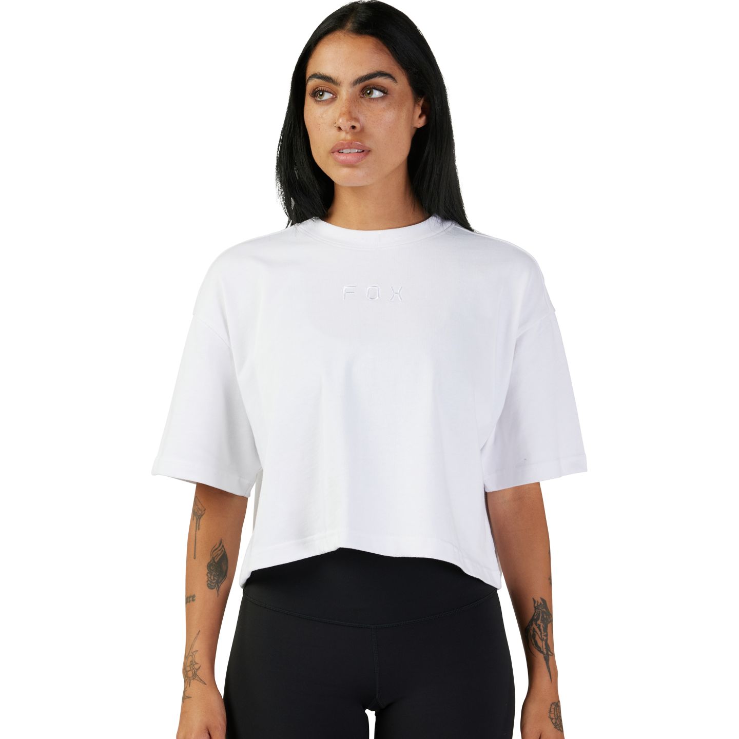 T-Shirt manches courtes Fox WOMEN WORDMARK OS CROP