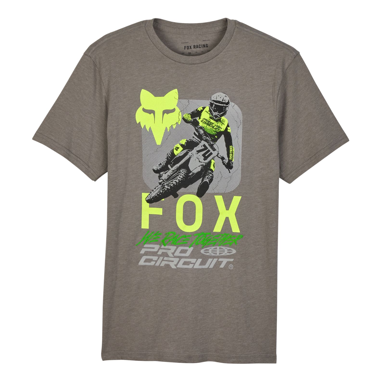 T-Shirt manches courtes Fox X PRO CIRCUIT PREM TEE