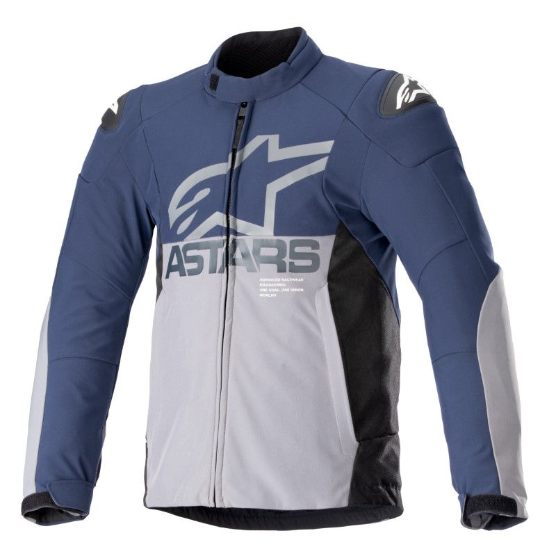 ALPINESTARS Blouson Moto Alpinestars SMX WATERPROOF — bleu et gris