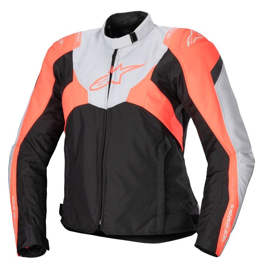 ALPINESTARS Blouson Moto Alpinestars STELLA T-JAWS V4 WATERPROOF — noir et gris fluo