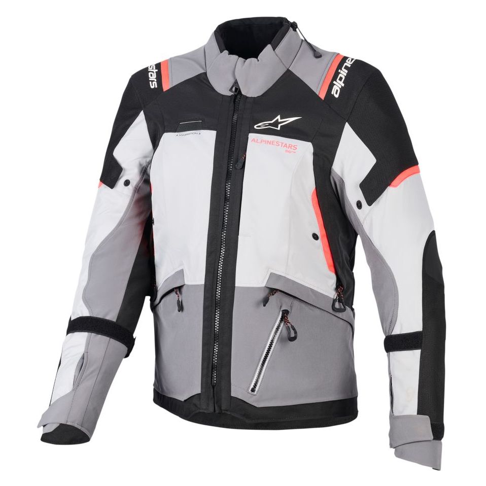 ALPINESTARS Veste Moto Alpinestars STELLA ANDES V4 DRYSTAR — noir, gris et orange