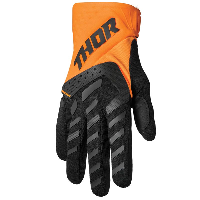 Image of Gants cross Thor SPECTRUM ORANGE BLACK ENFANT