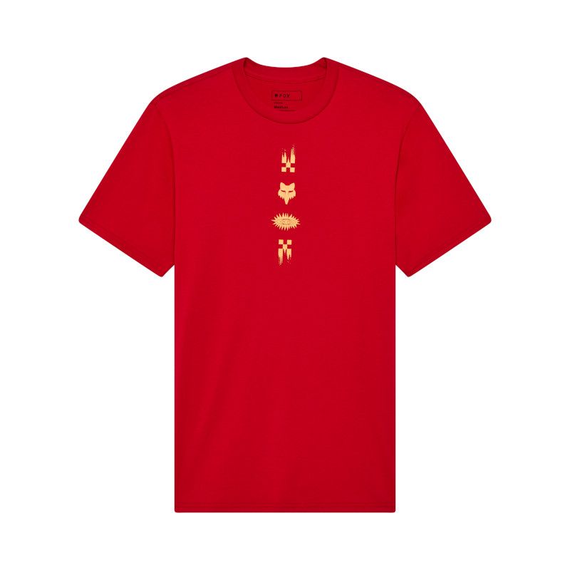 T-Shirt manches courtes Fox CHECKERED PREM