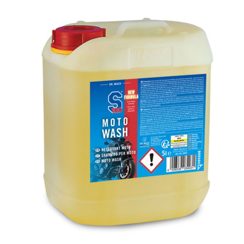 Produit de lavage S100 Moto Wash 5 L