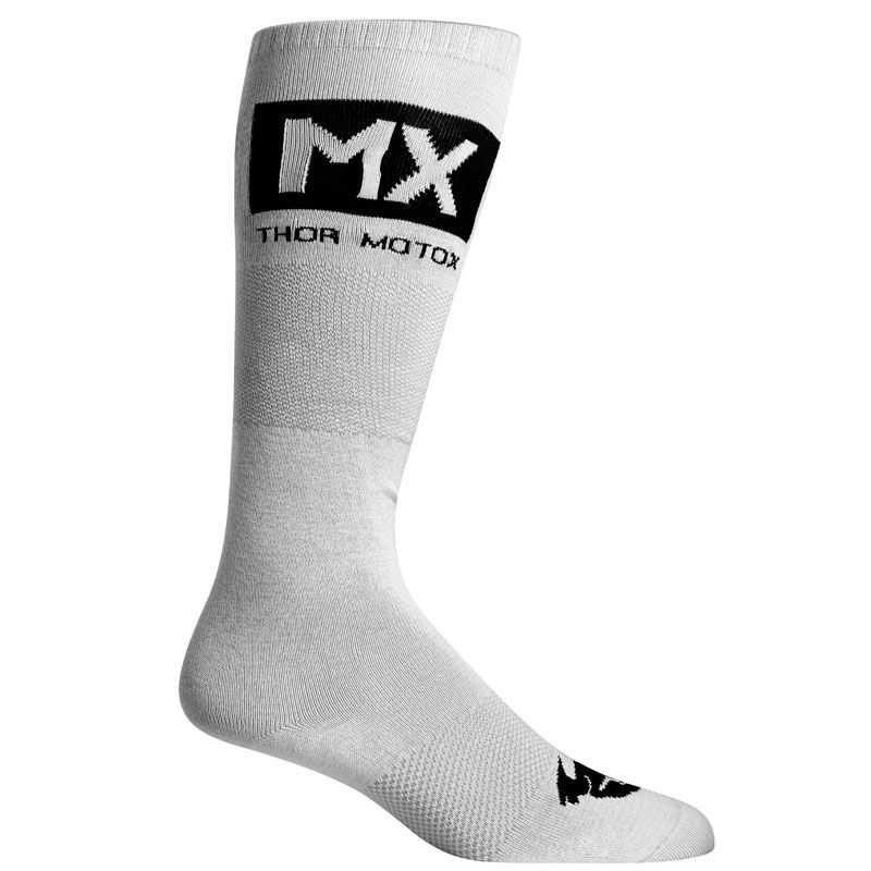 Image of Chaussettes Thor MX COOL GRAY BLACK