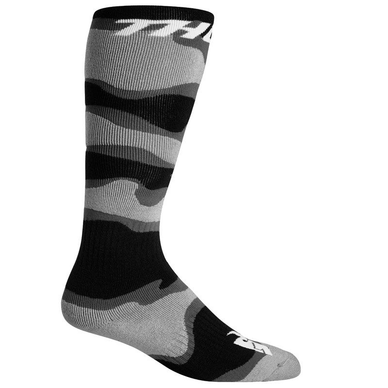Image of Chaussettes Thor MX CAMO GRAY WHITE