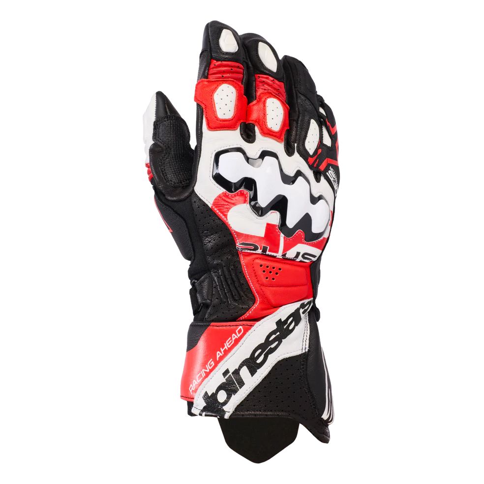 ALPINESTARS Gants Alpinestars GP PLUS R V3 — noir, rouge et blanc