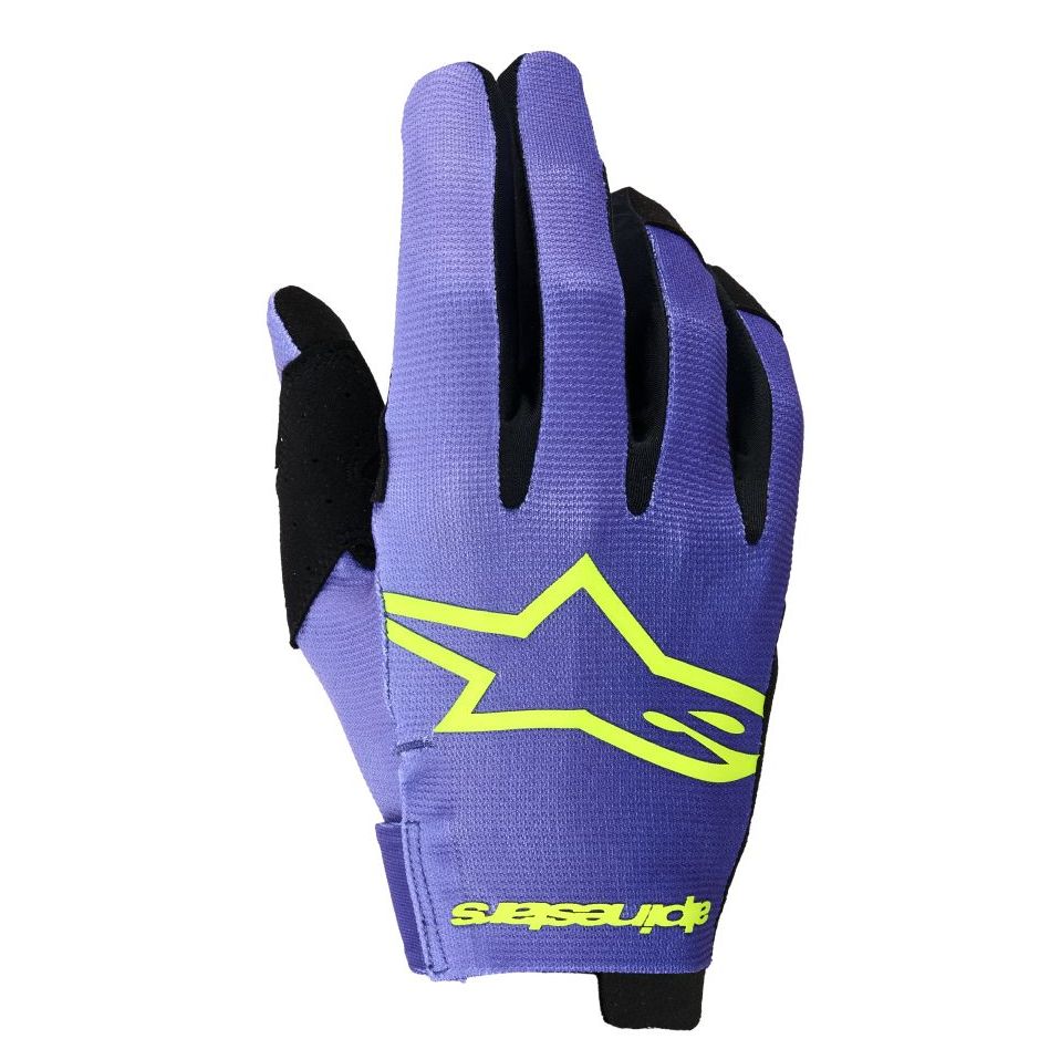 ALPINESTARS Gants cross Alpinestars RADAR 2026 — violet et jaune