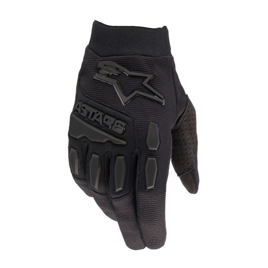 Image of Gants cross Alpinestars FULL BORE - BLACK BLACK 2023
