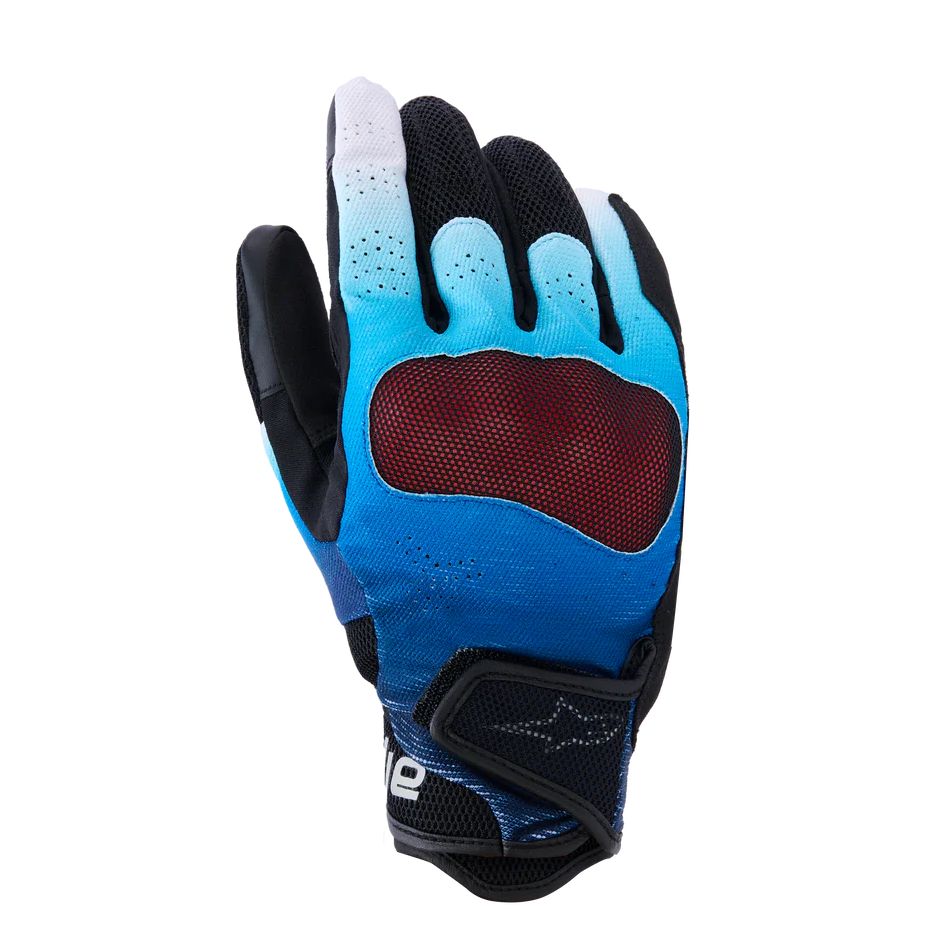 ALPINESTARS Gants Alpinestars MOGRESS AIRFLOW — noir et bleu