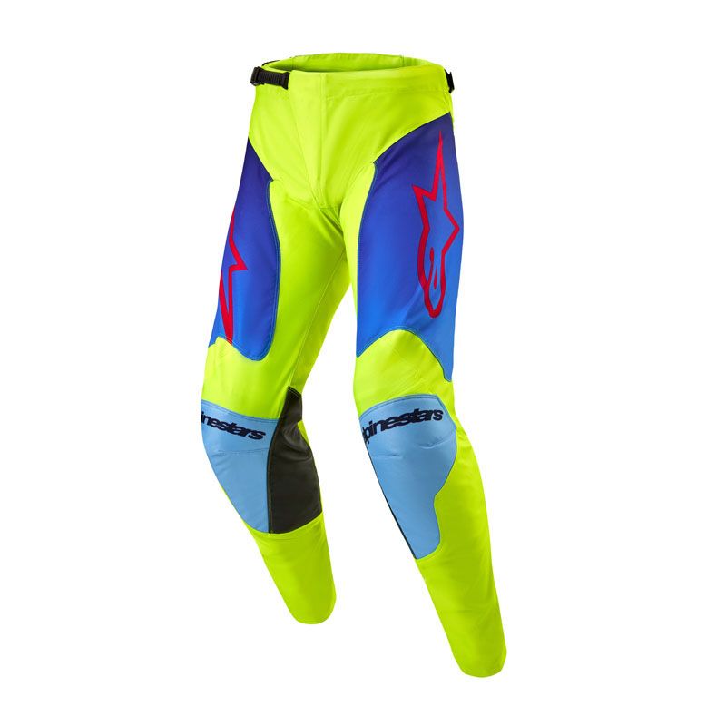 ALPINESTARS Pantalon cross Alpinestars RACER - HOEN 2025 — bleu et jaune