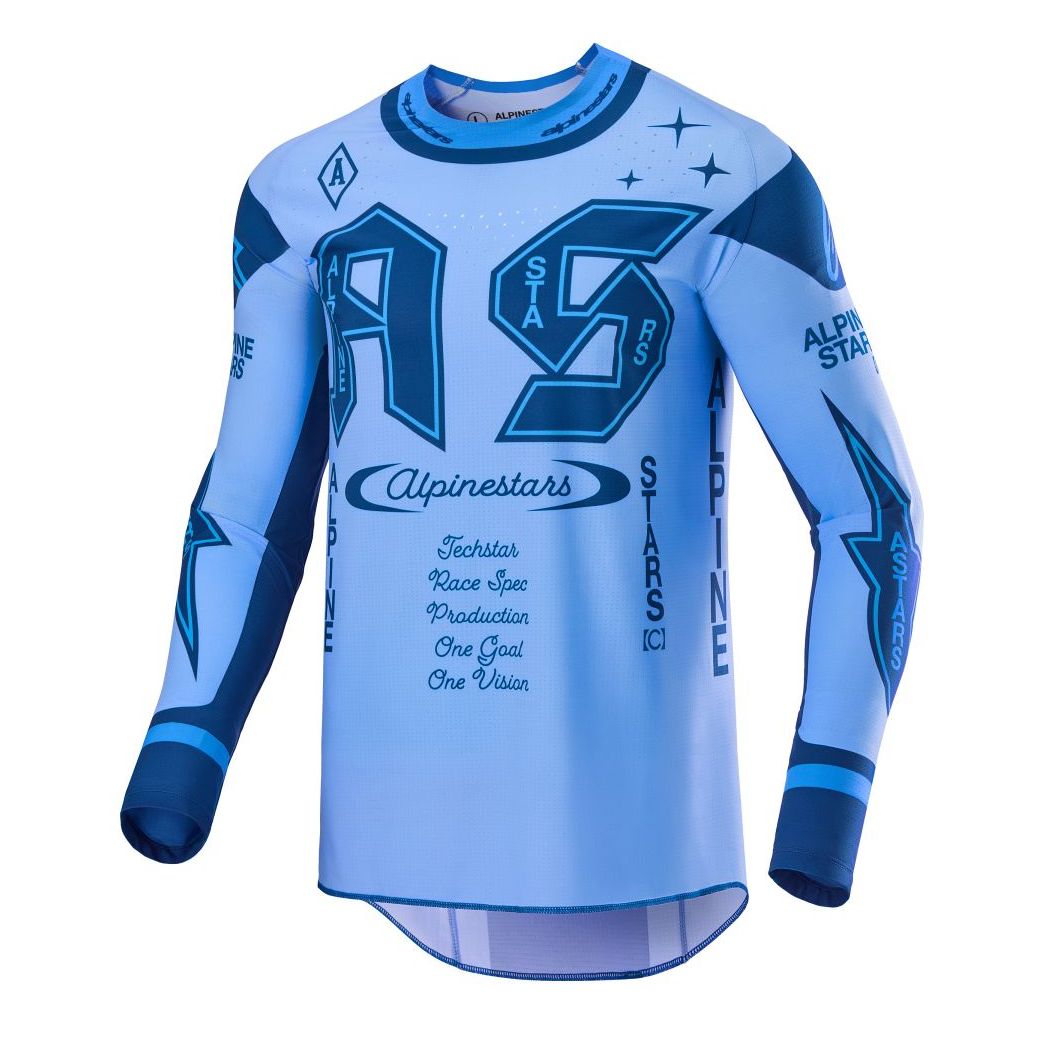 Maillot cross Alpinestars TECHSTAR - STEELER 2025